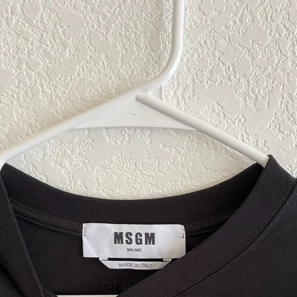 MSGM Puff Balloon Sleeve Top Made in Italy - Picture 8 of 9